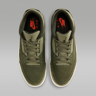 Air Jordan 3 Retro 'Medium Olive' Men's Shoes. Nike IL